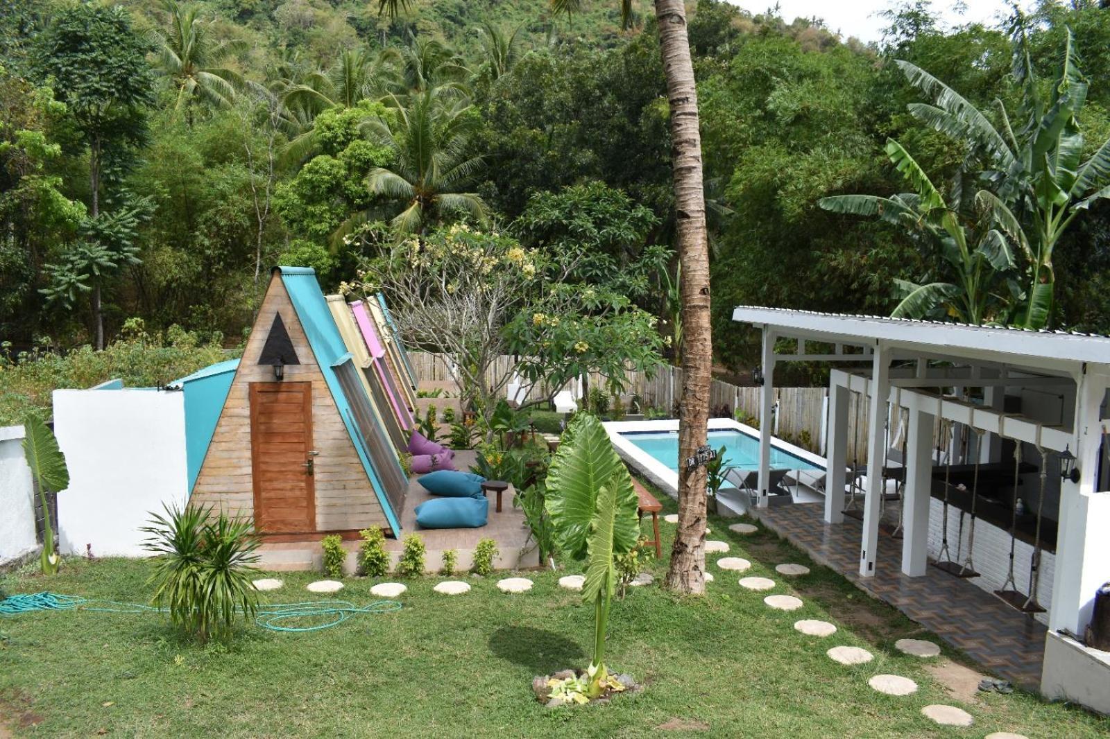 La Vie En Rose Hotel Senggigi Bagian luar foto